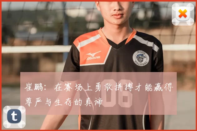 崔鹏:在赛场上勇敢拼搏才能赢得尊严与生存的真谛