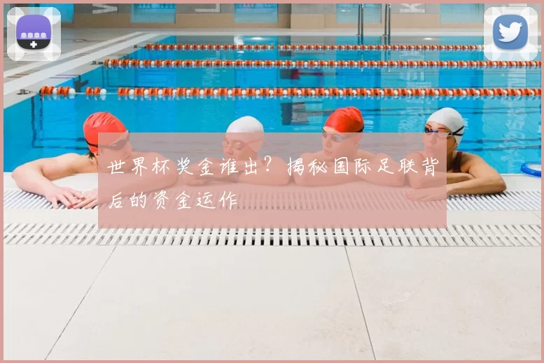 世界杯奖金谁出?揭秘国际足联背后的资金运作