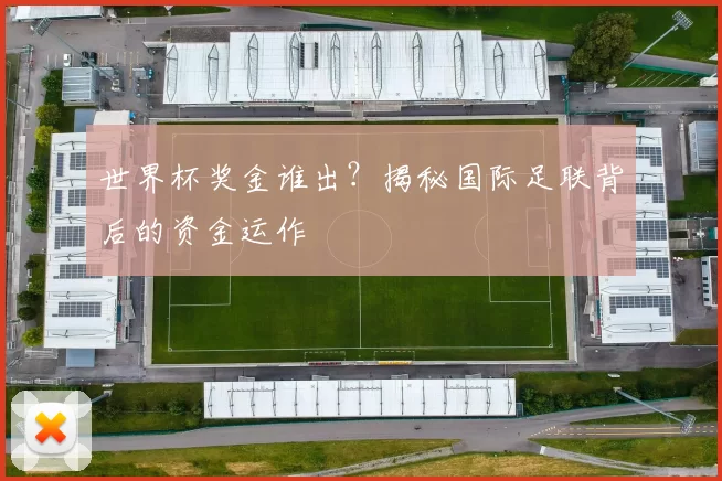 世界杯奖金谁出?揭秘国际足联背后的资金运作