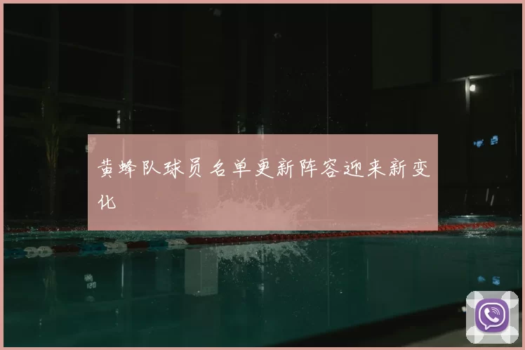 黄蜂队球员名单更新阵容迎来新变化